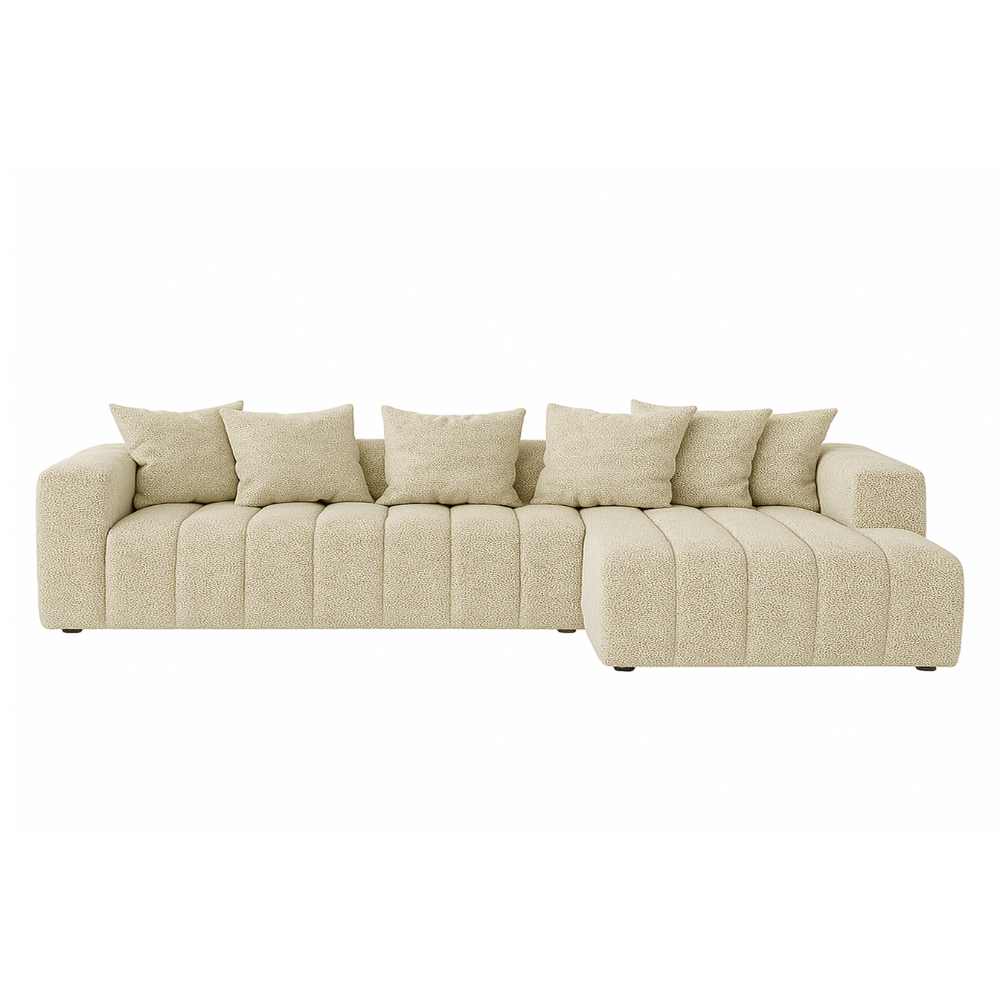 Sofa Marano - Natural Beige - 334 × 172 cm - Lounge Right