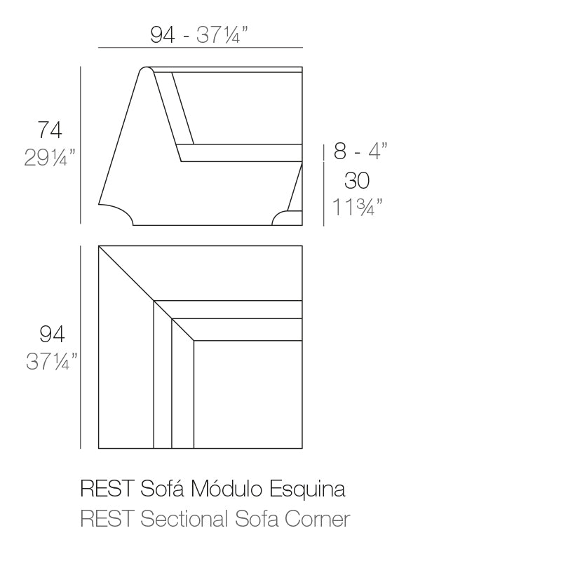 Rest Sofa Corner