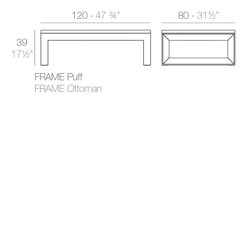 Frame Ottoman