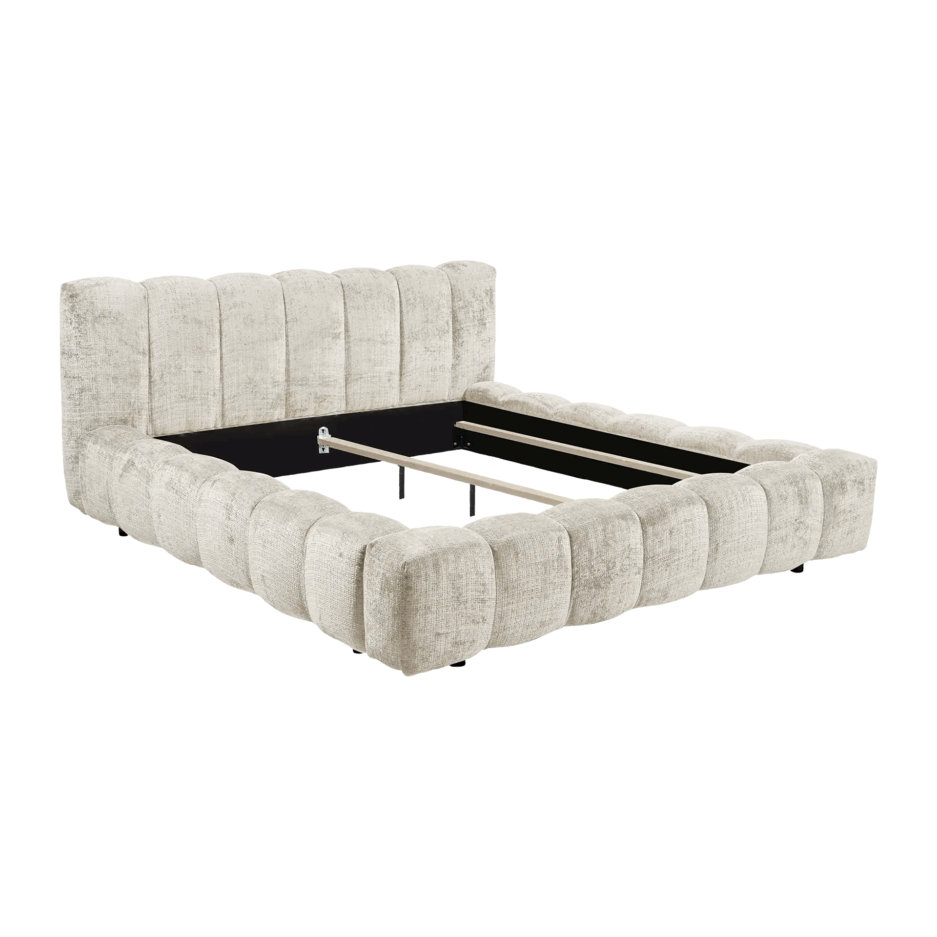 Boxspring Bexter - Beige | Includes Slatted Base & Matress