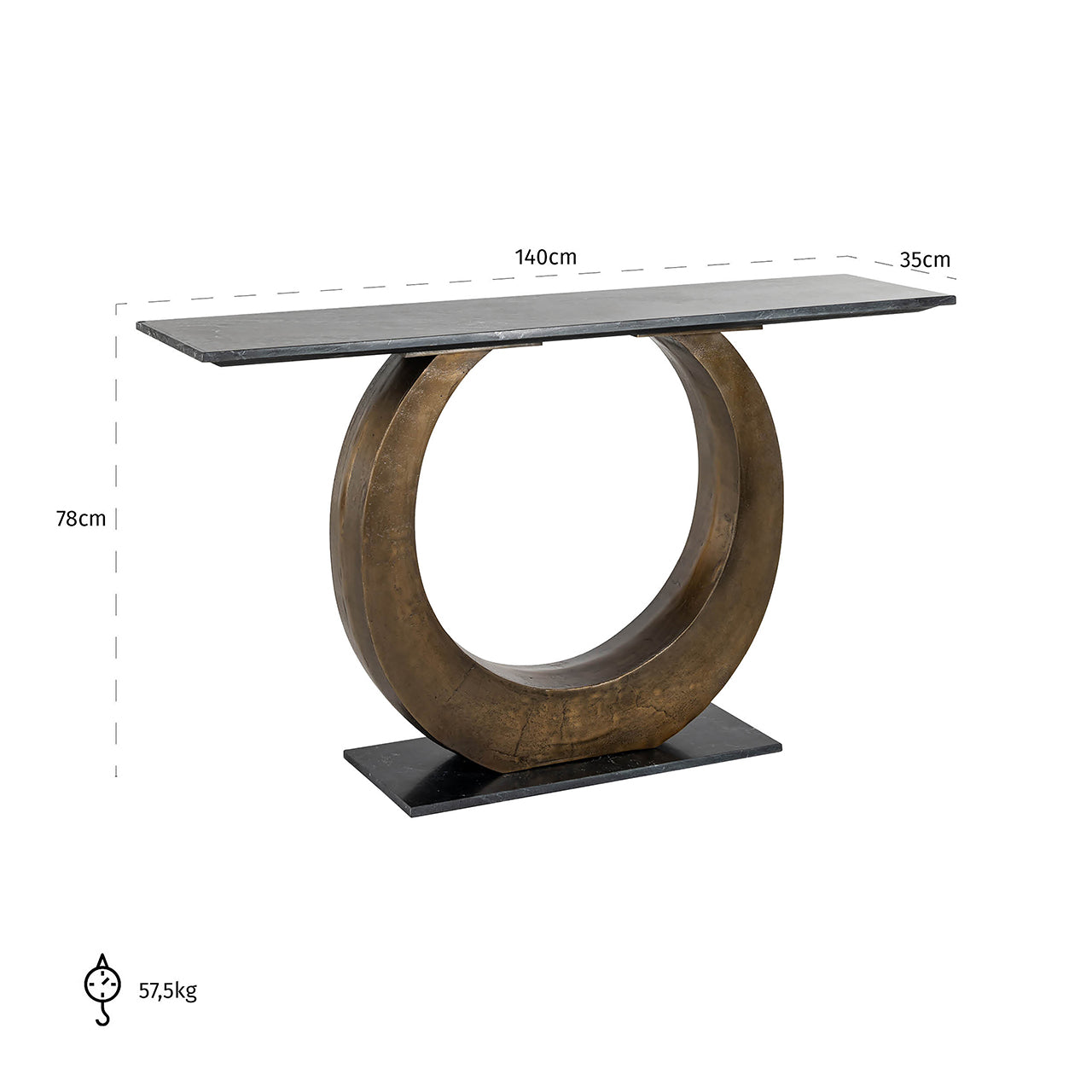 Console Luna (Gold)