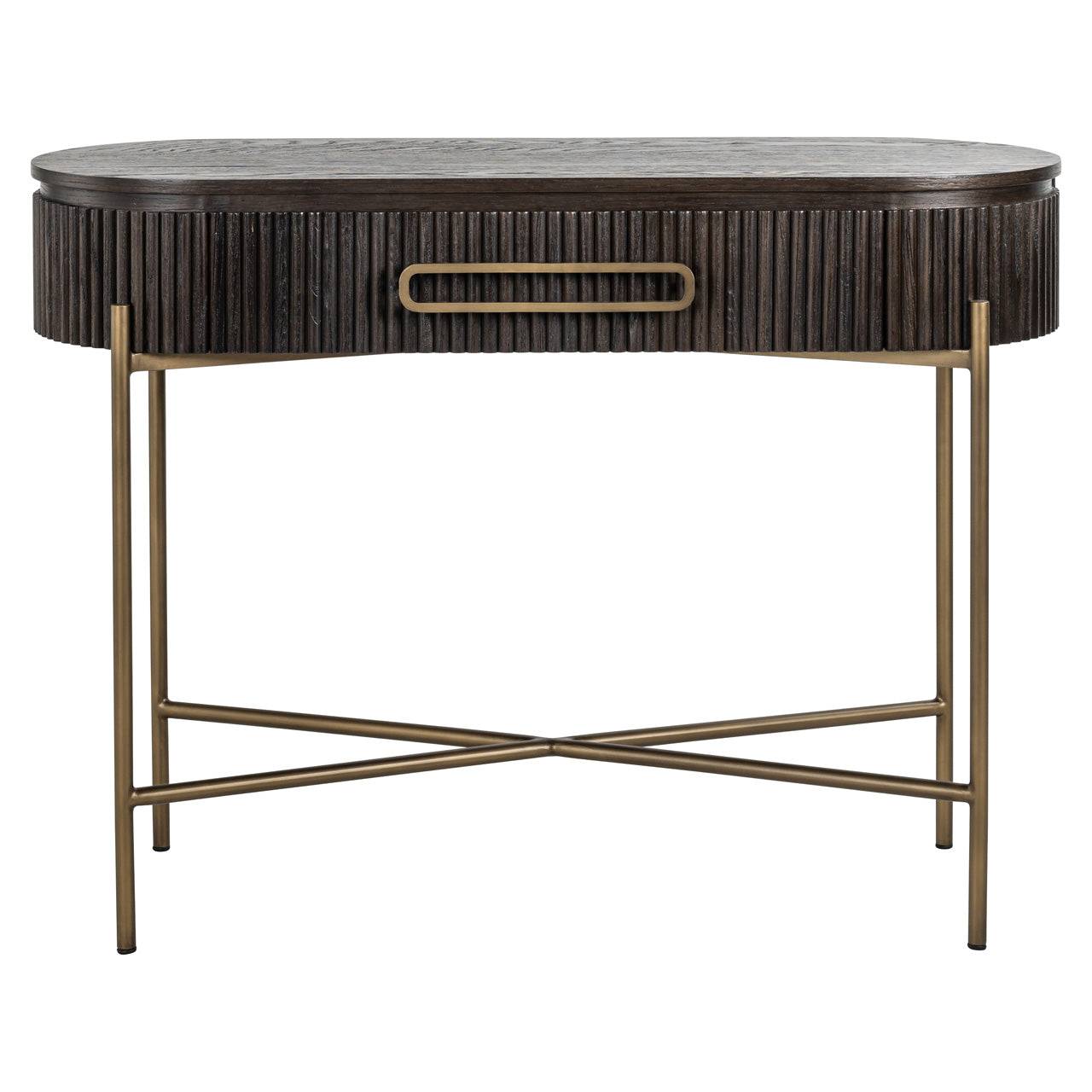 Console Luxor 1-drawer (Brown)