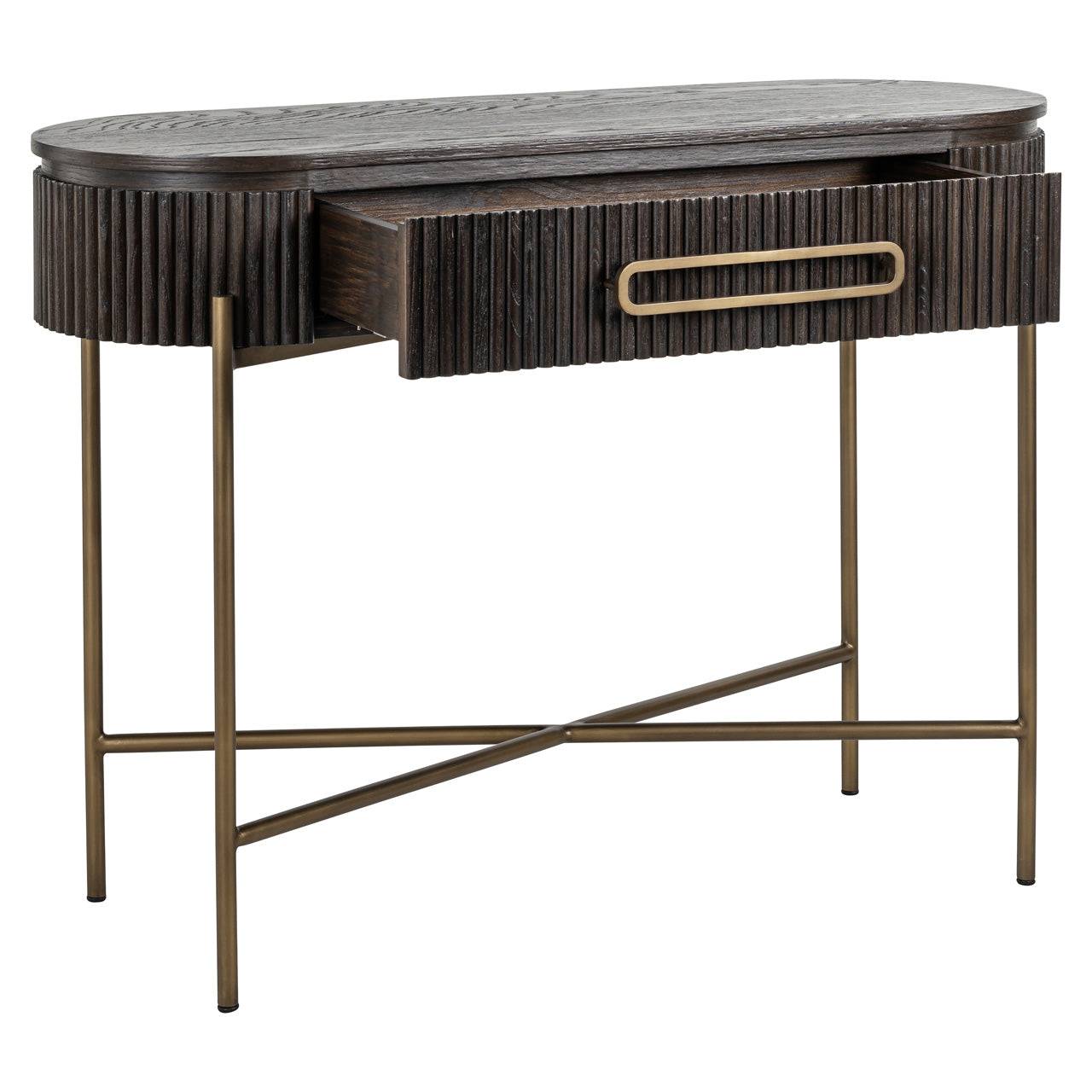 Console Luxor 1-drawer (Brown)