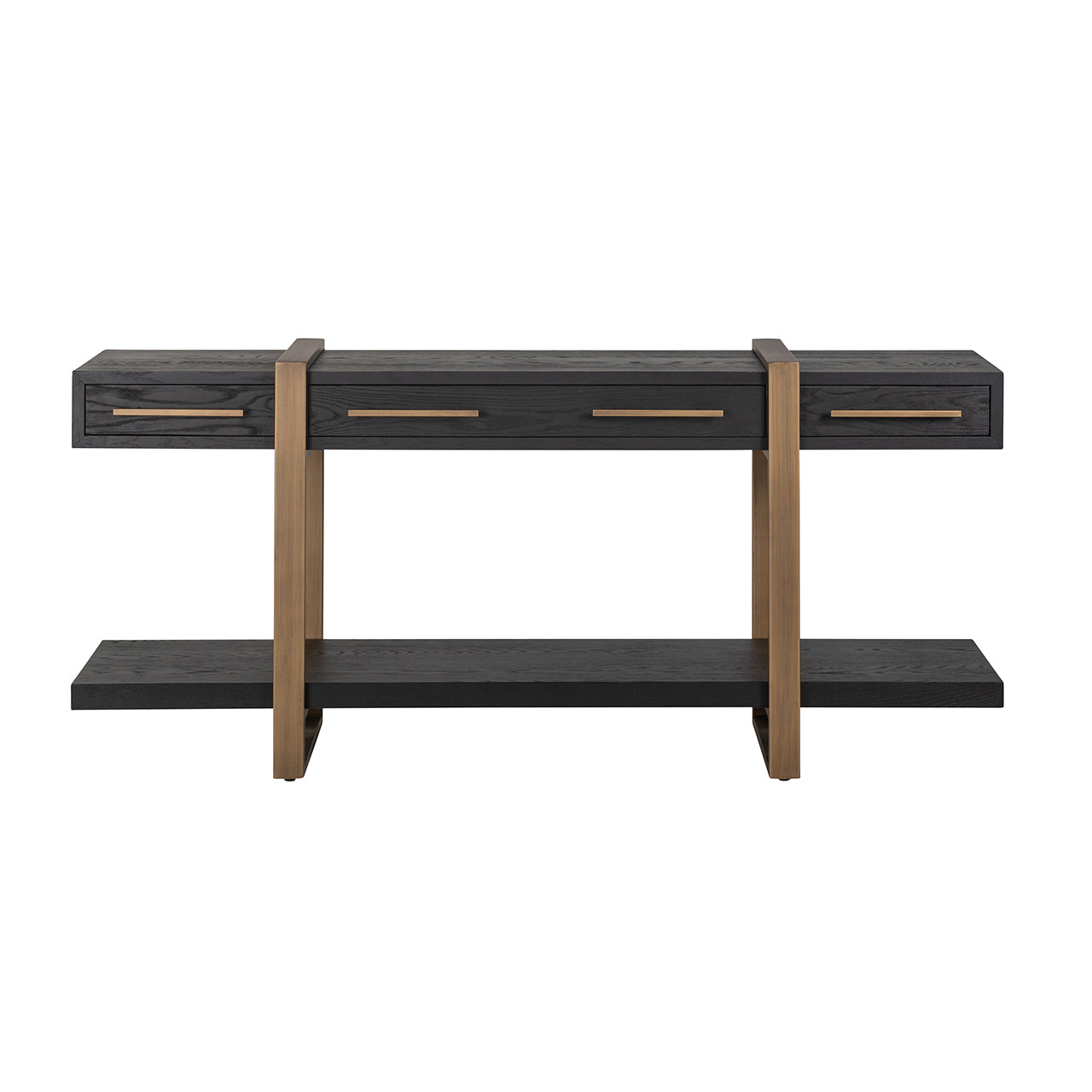 Sideboard Cambon 3-drawers (Dark coffee)