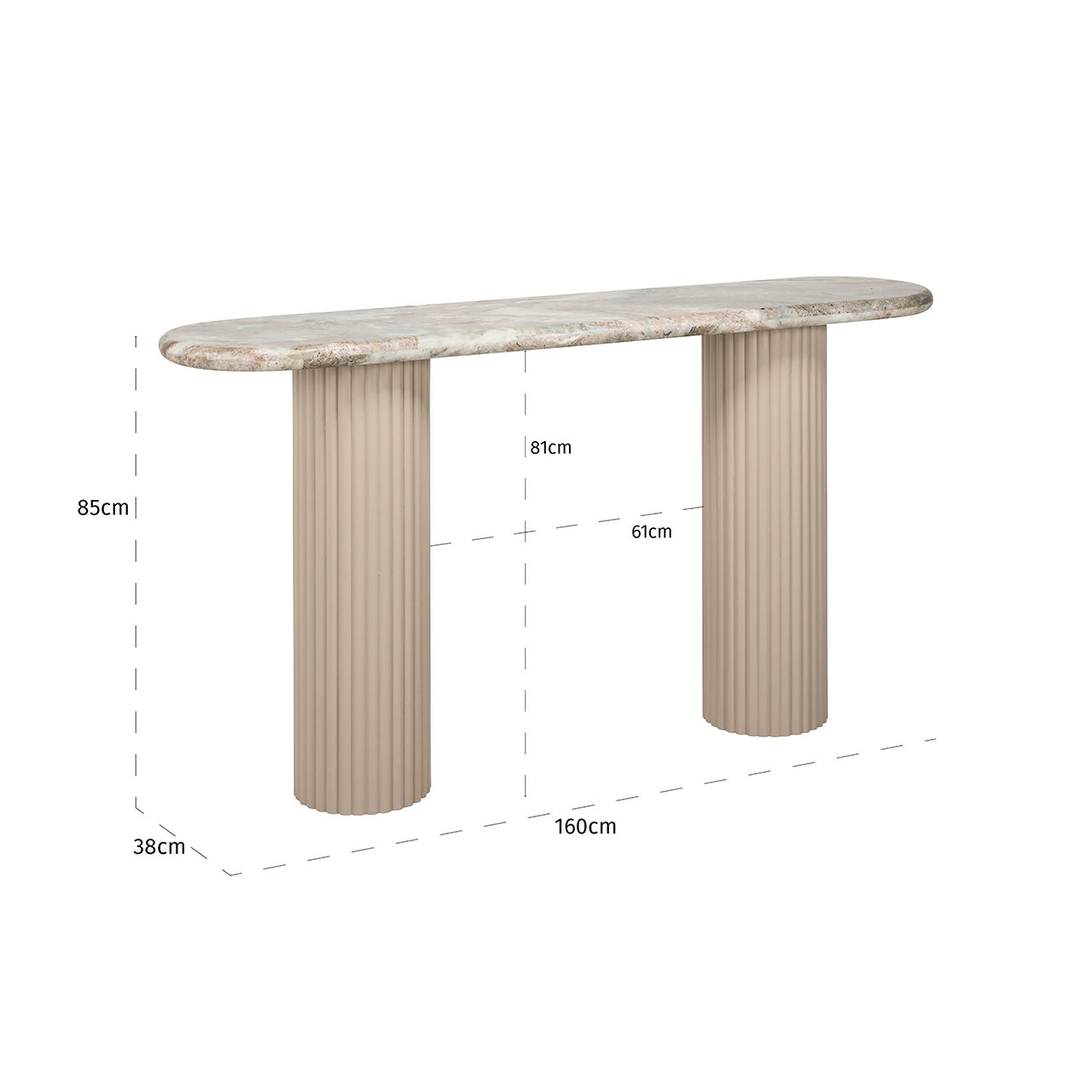 Console Coronel (Beige)