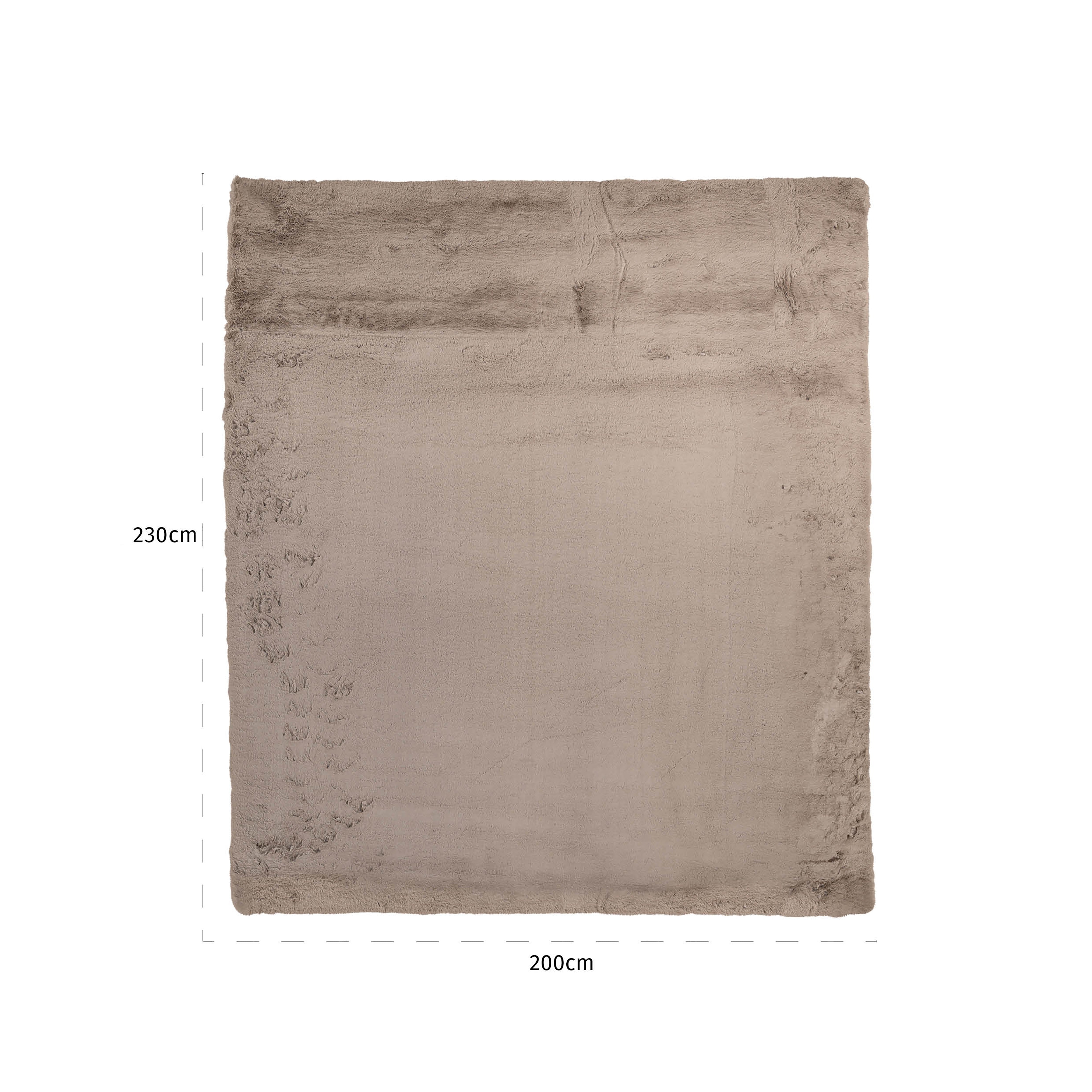 Carpet Saifo furry 200x230 (Sand)