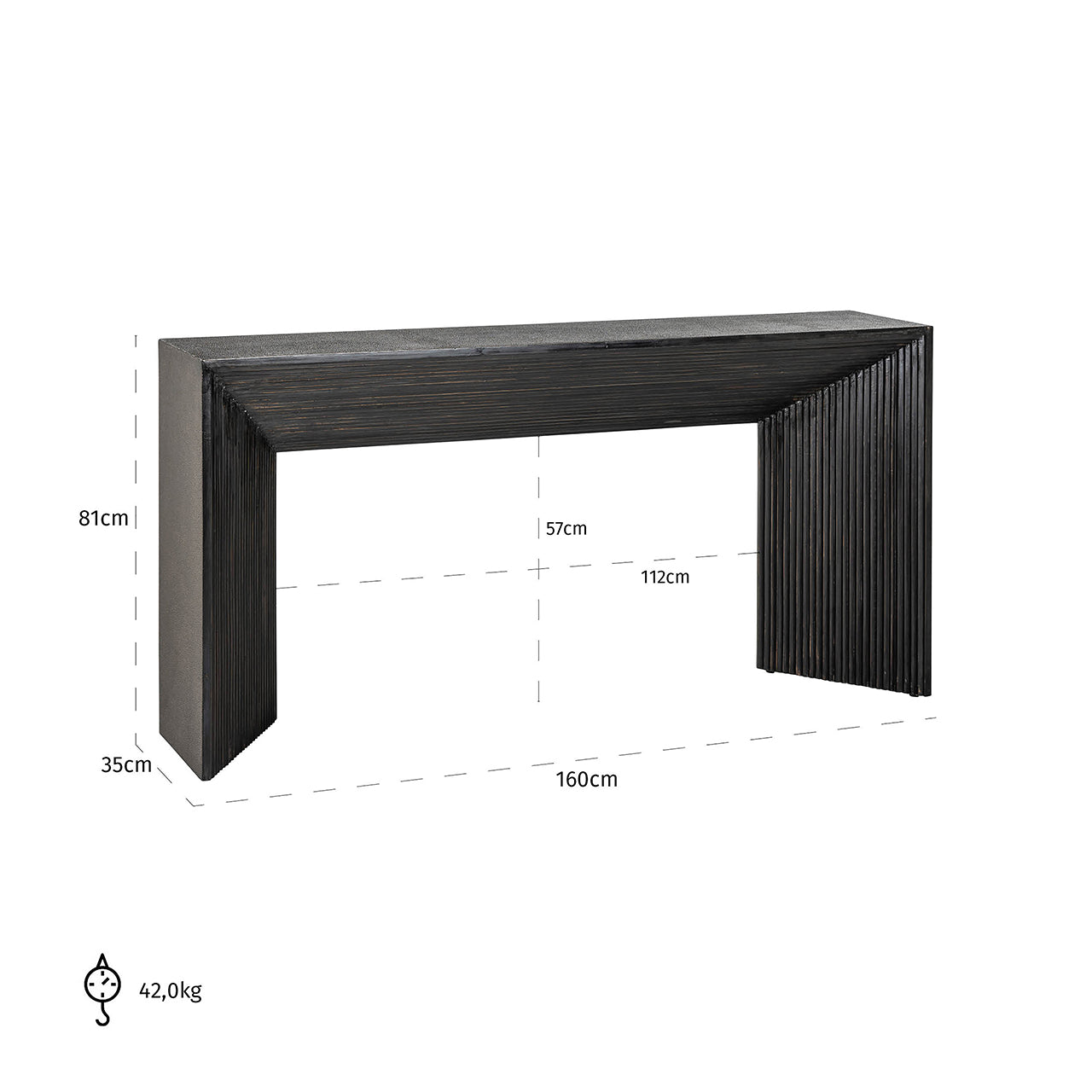 Console Gizen (Black/gold)