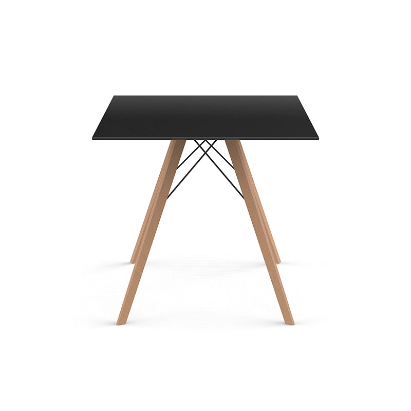 Faz - Wood Dining Table 80X80X74 Cm