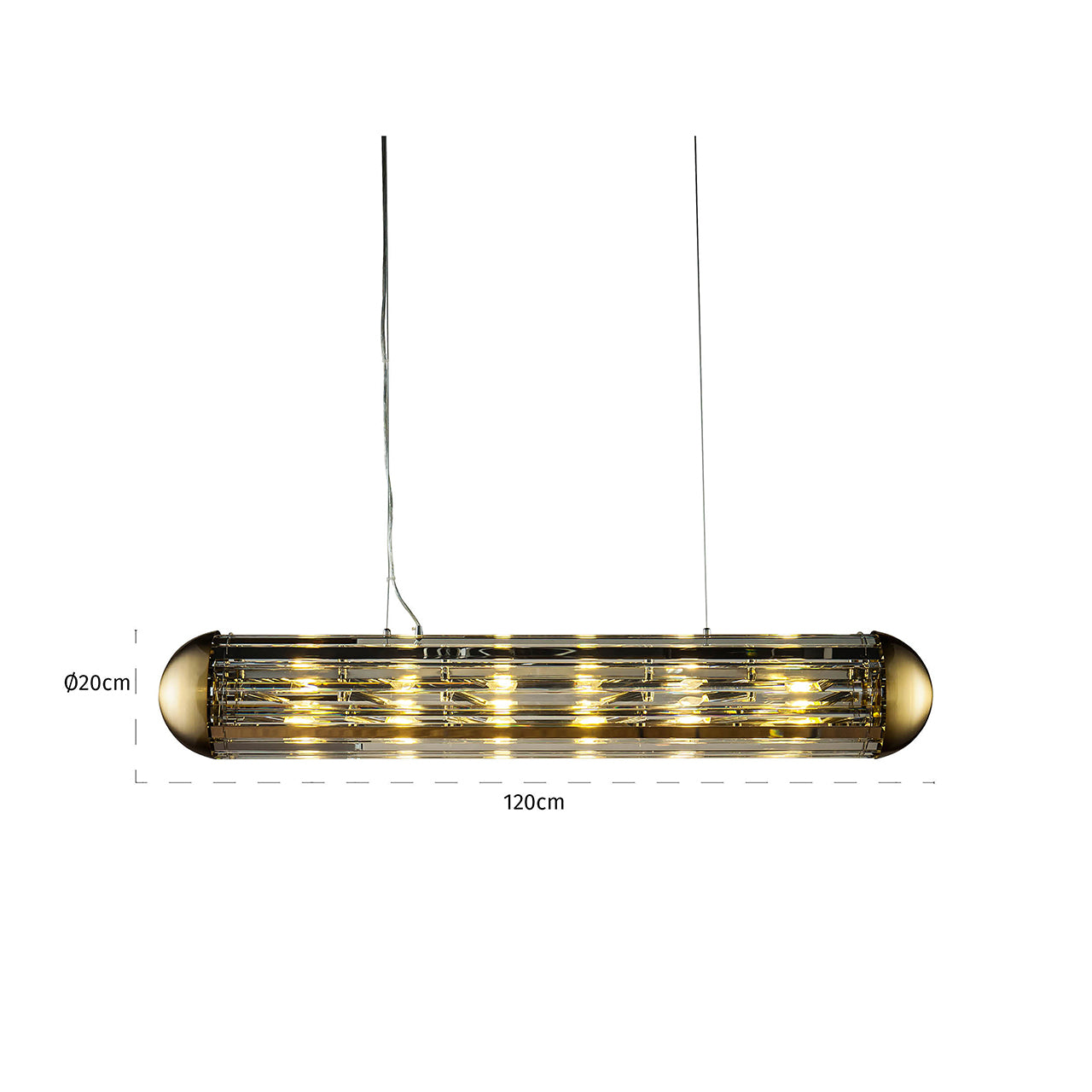Chandelier Mula (Bronze)