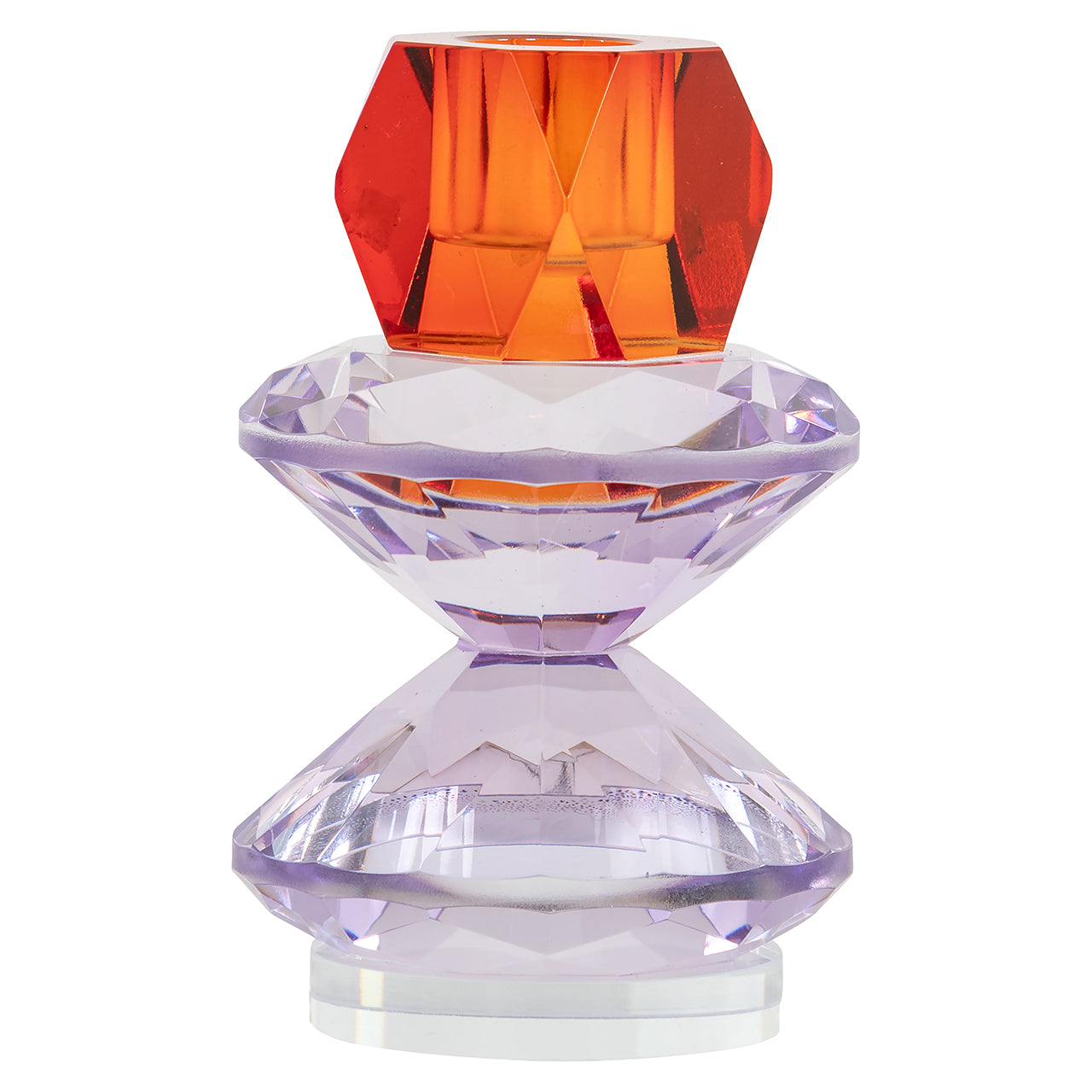 Candle holder Yalena small (Purple)