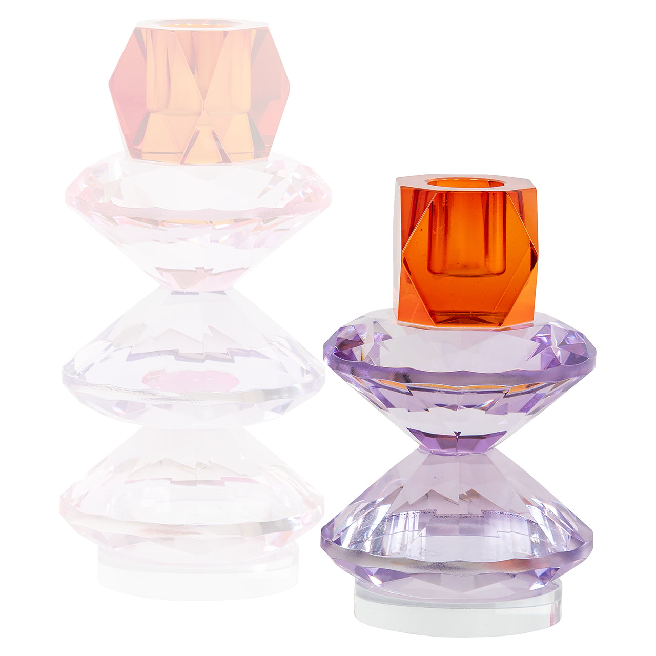 Candle holder Yalena small (Purple)