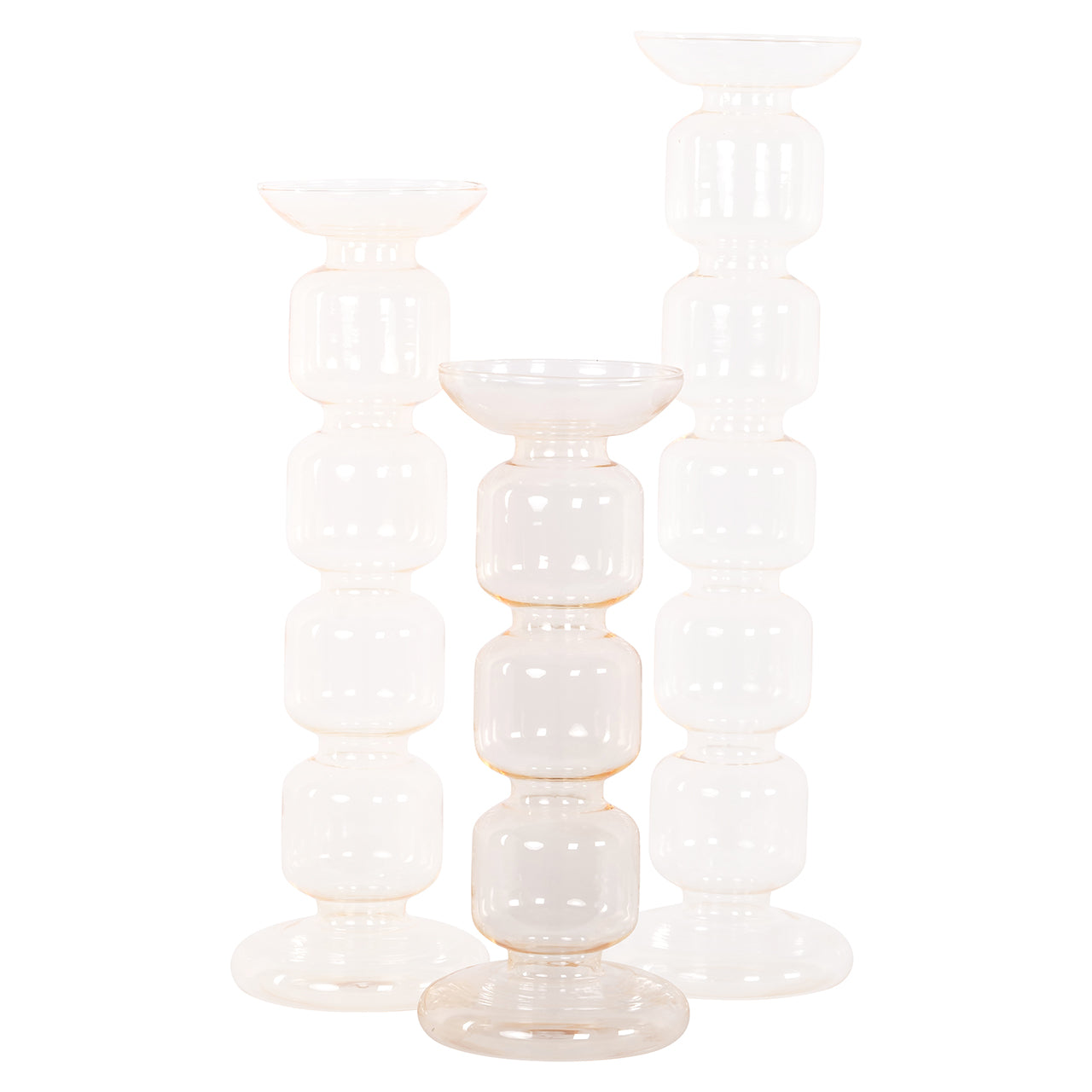 Candle holder Rabia small (Amber)