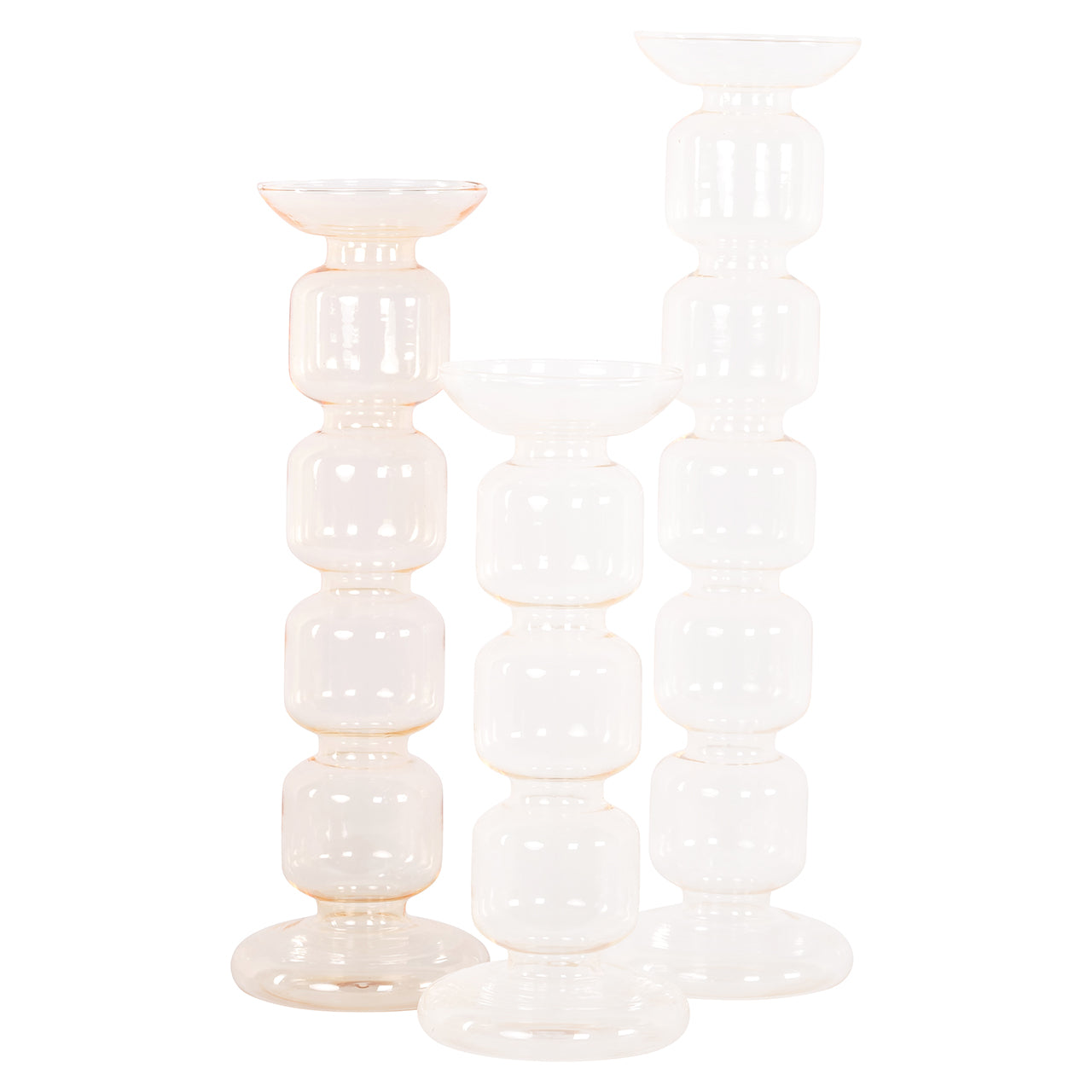 Candle holder Rabia medium (Amber)