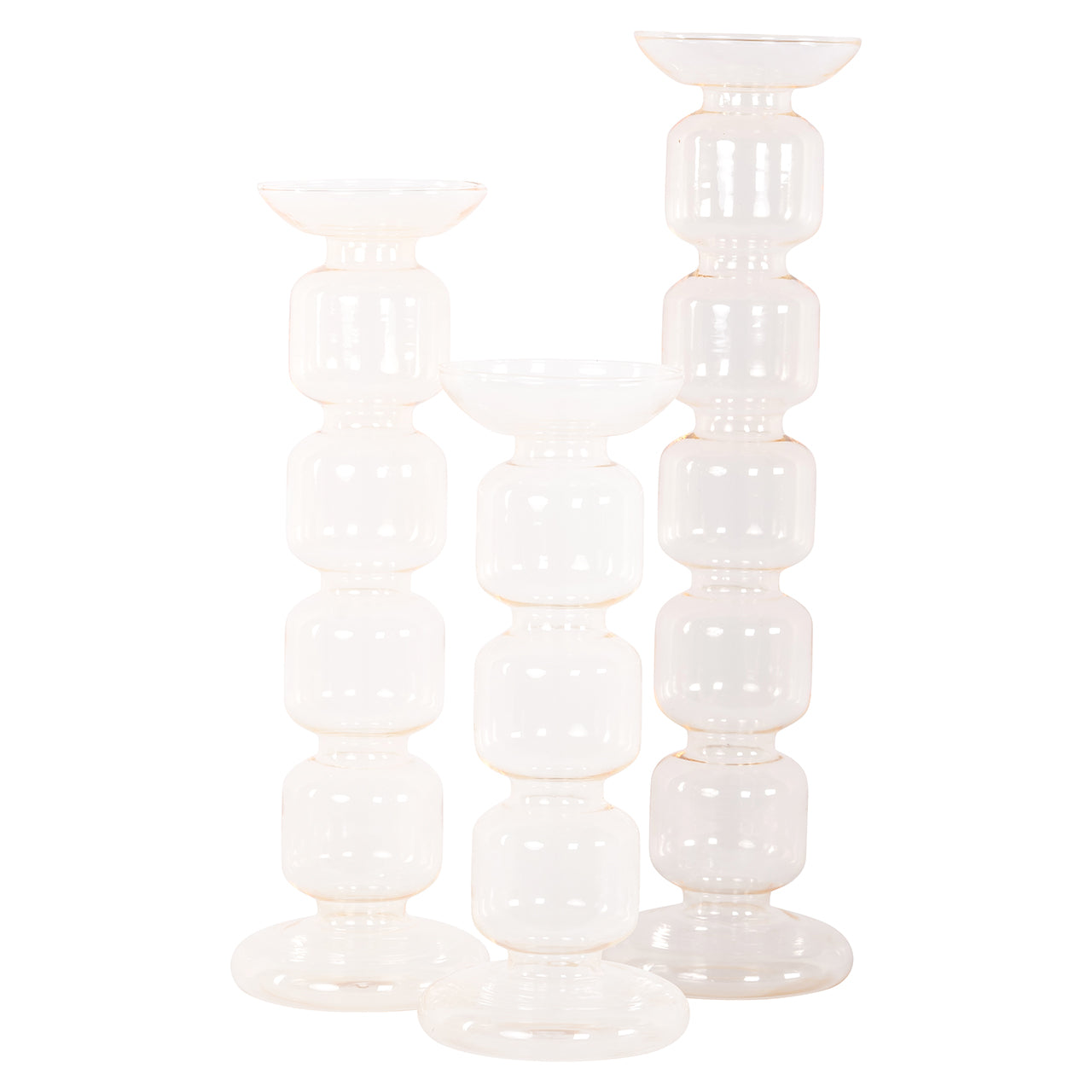 Candle holder Rabia big (Amber)