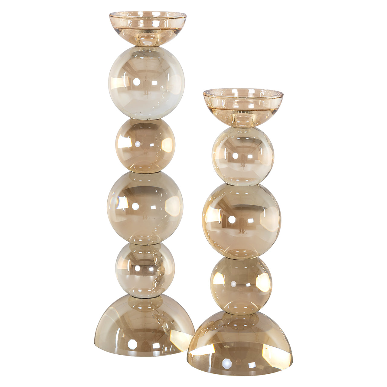 Candle holder Emie big (Brown)