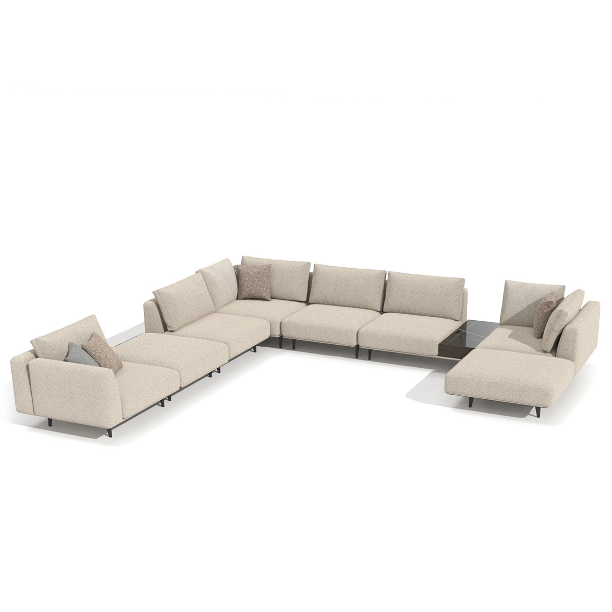 Sofa Love Off-White 437cm