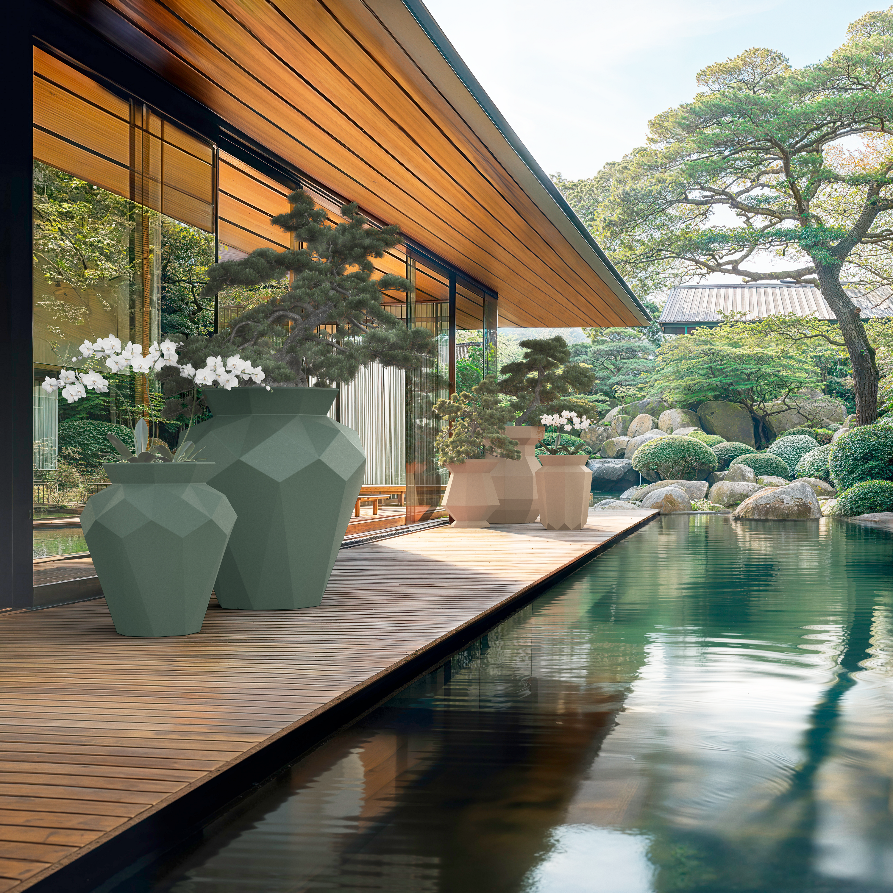 Origami Hinoki 76X76X120