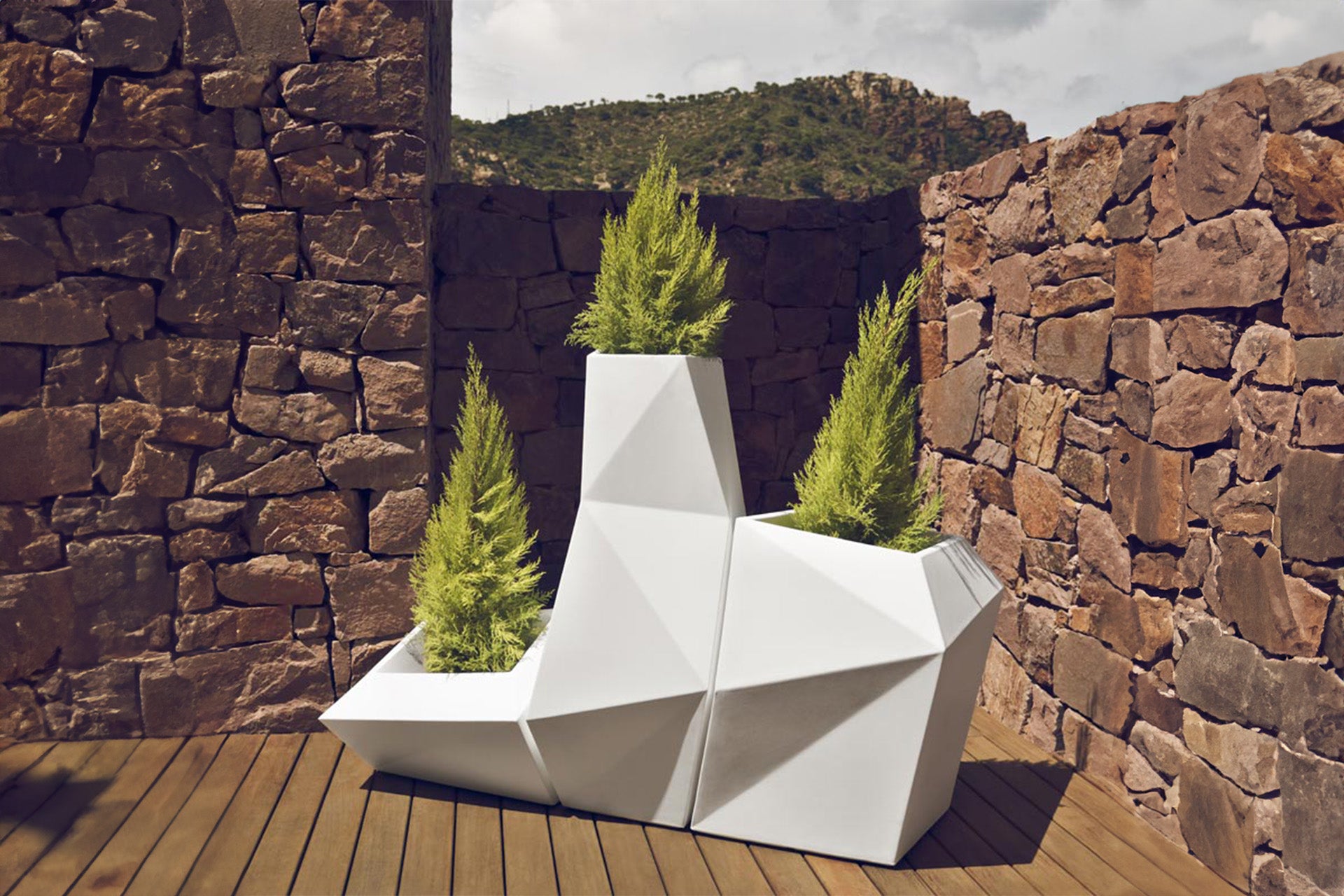Faz - Planter 66X55X70 Cm