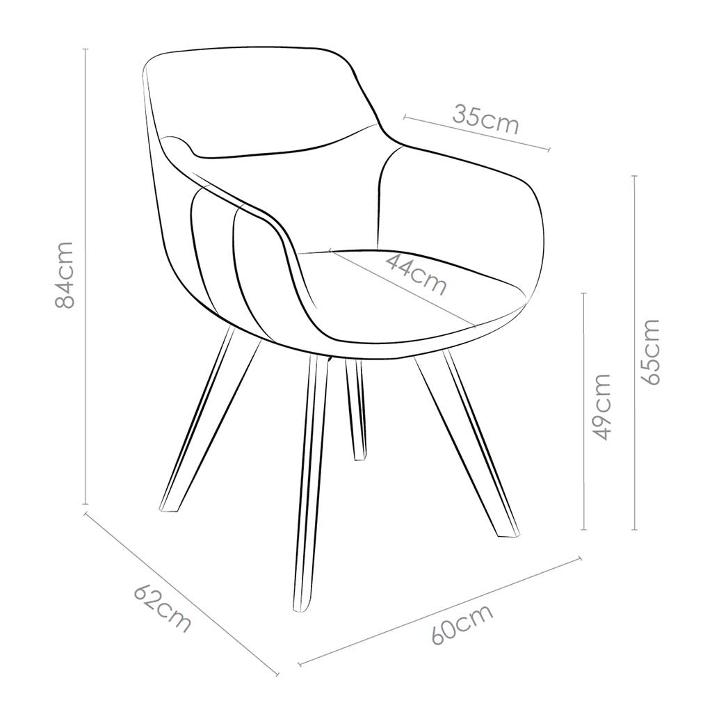 Chair Odille - Gray