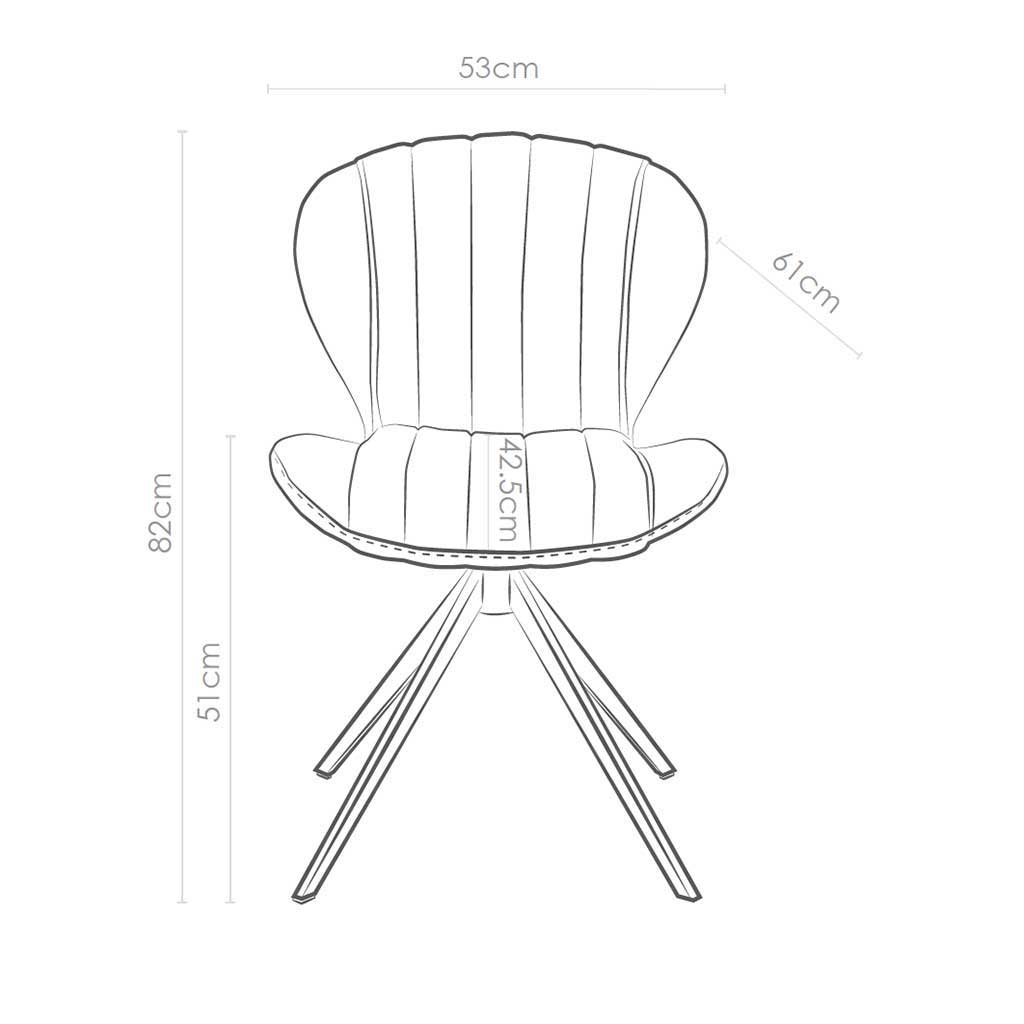 Chair Butterfly - Camel