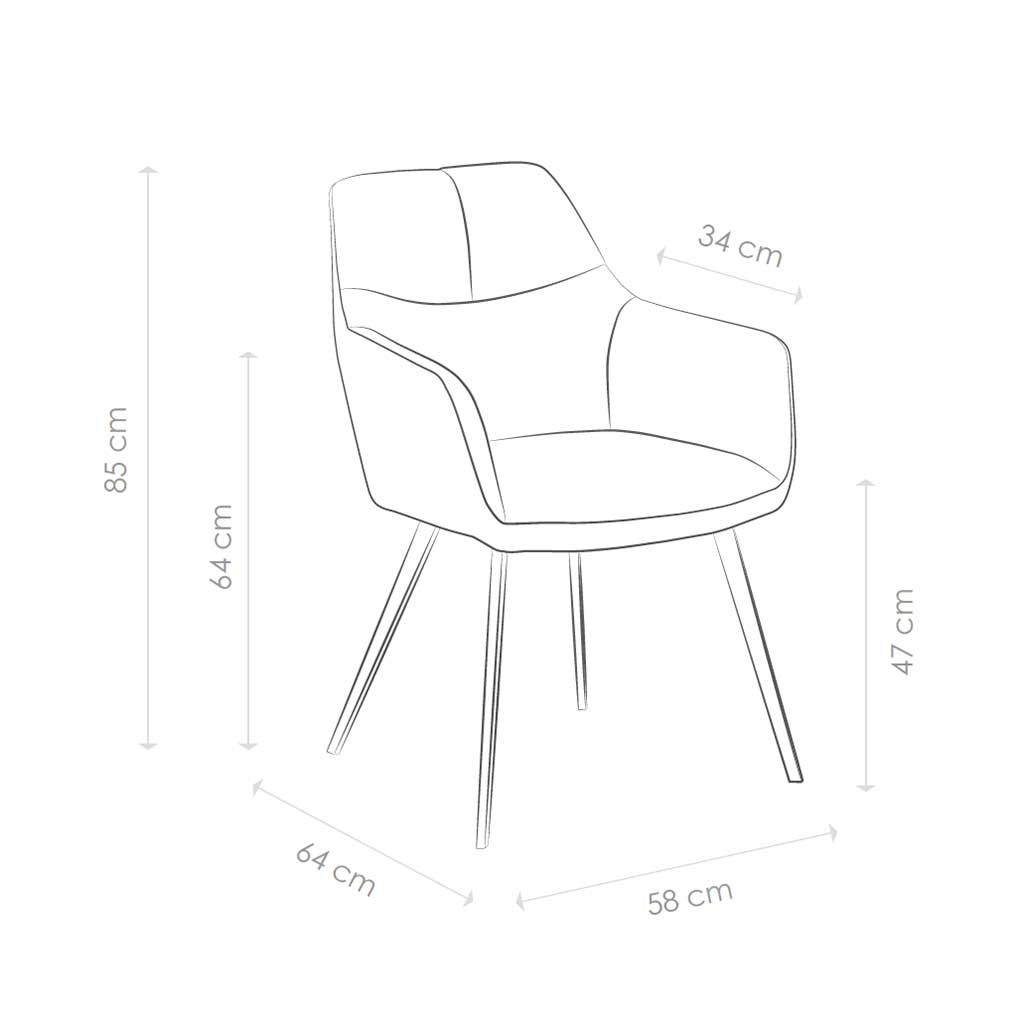 Chair Bari - Black