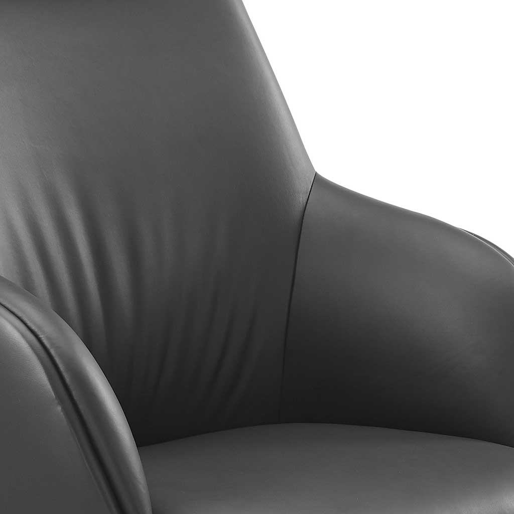 Kennedy Office Chair – Black Ergonomic Swivel Chair 73×118×52 cm