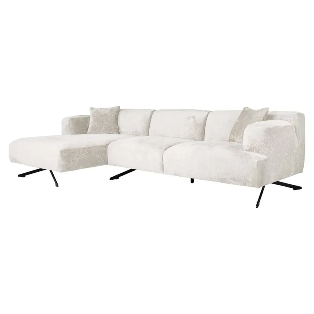 Bank Donovan Lounge Left Cream