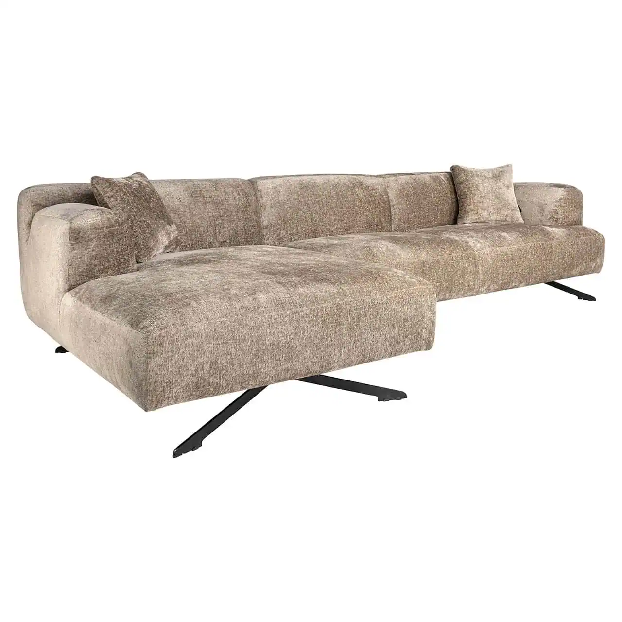 Bank Donovan Lounge Left Chenille