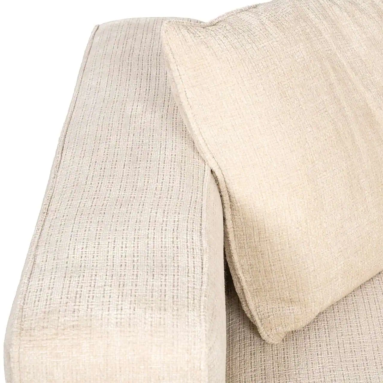 Corner Sofa Lusso Beige Chenille