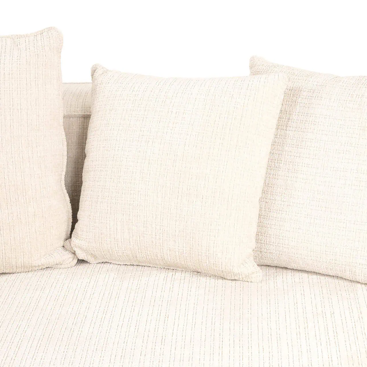 Corner Sofa Lusso Beige Chenille