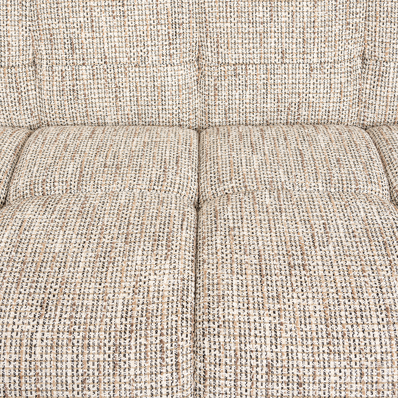 Sofa Hazel 3-seater + lounge left trendy nature (Be Trendy 01 Nature) - 326×204cm