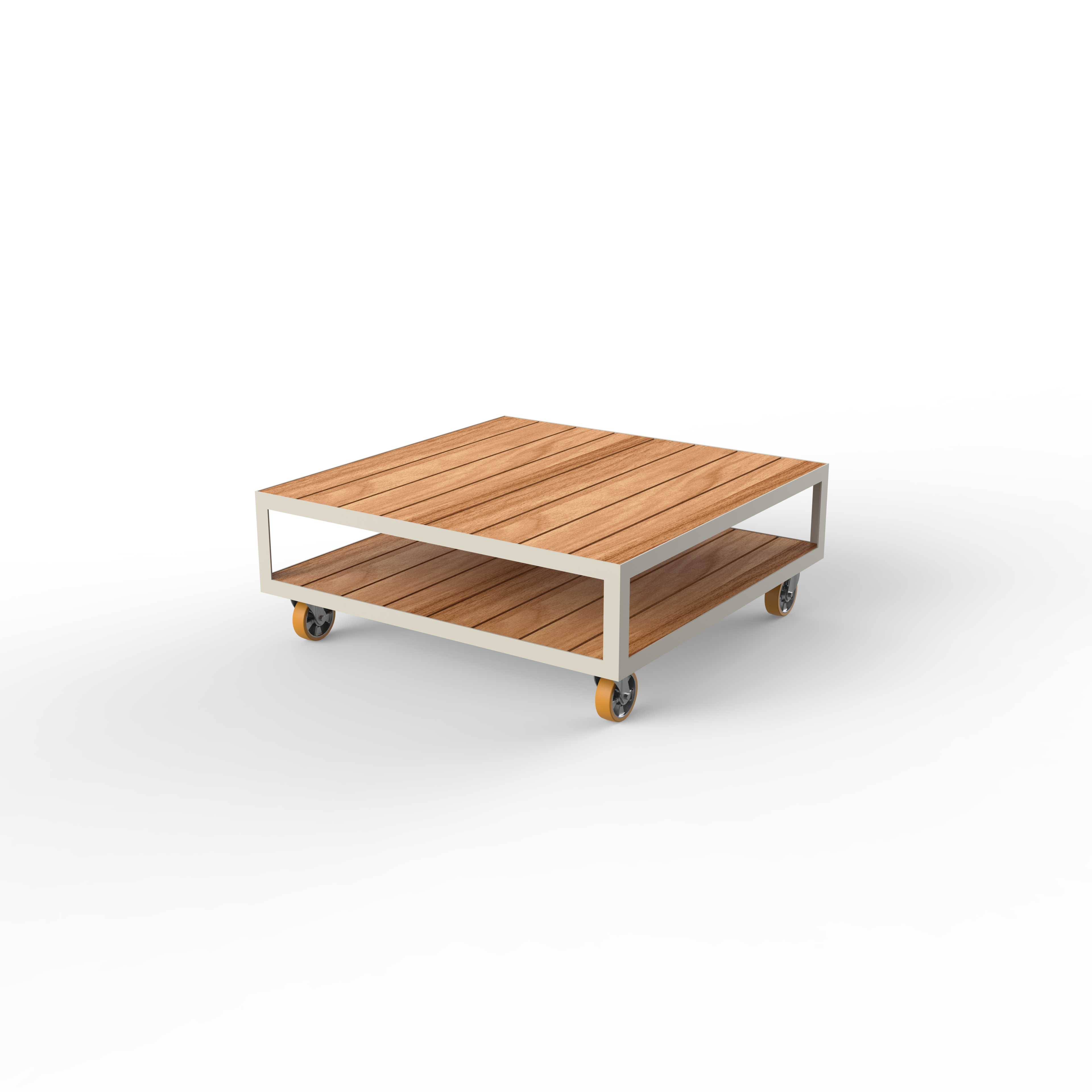 Vineyard Large Coffee Table Wheel
