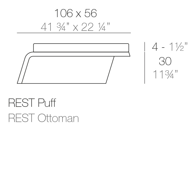 Rest Chaiselongue