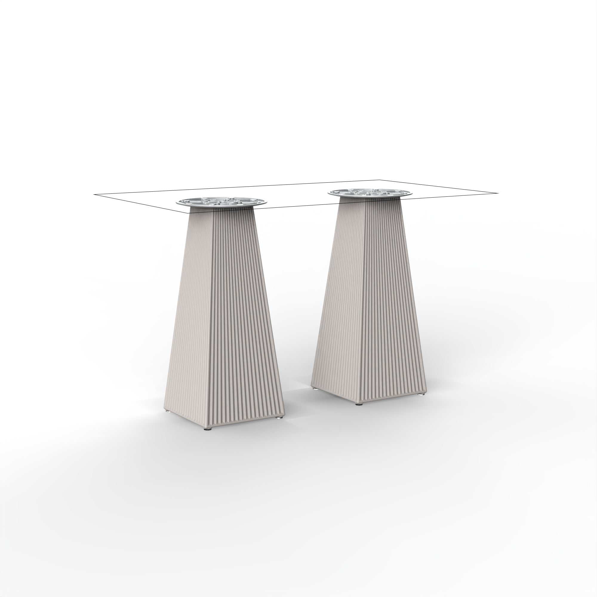 Gatsby Double Base 30X30X73Cms30