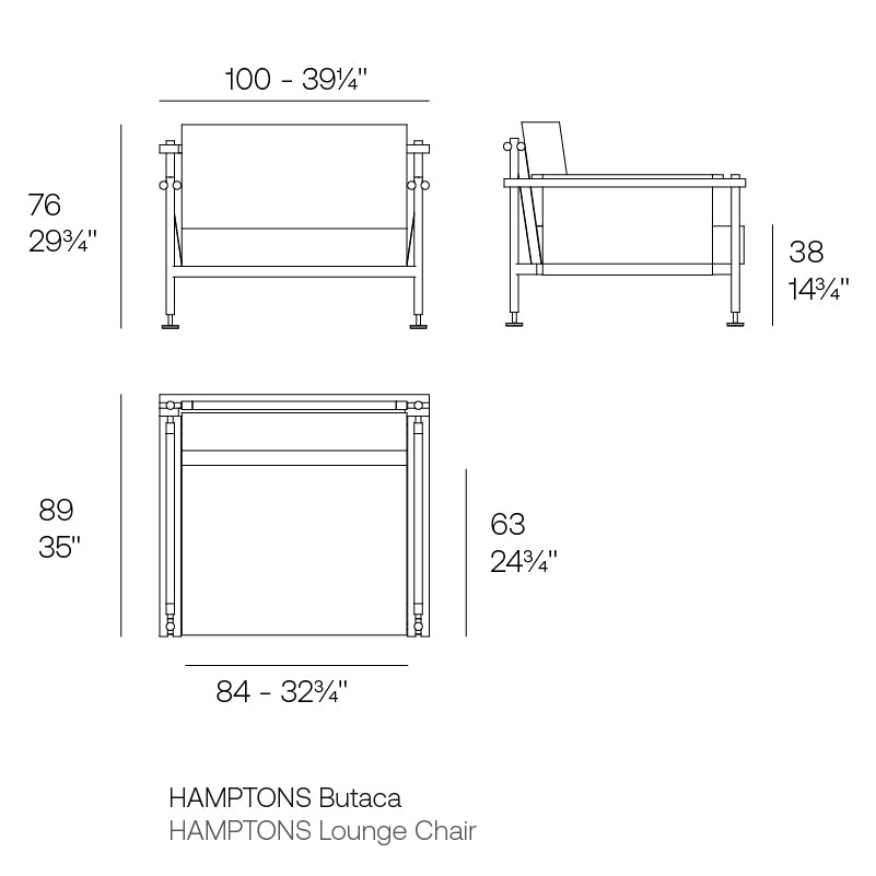 Hamptons Lounge Chair