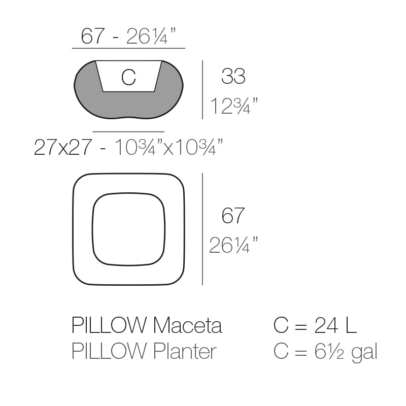 Pillow Planter