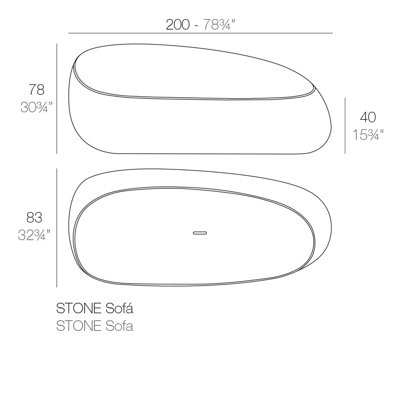Stone Sofa