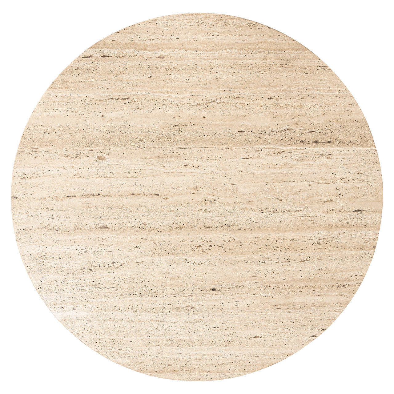 Coffee table Hampton 90Ø (Dark brown)