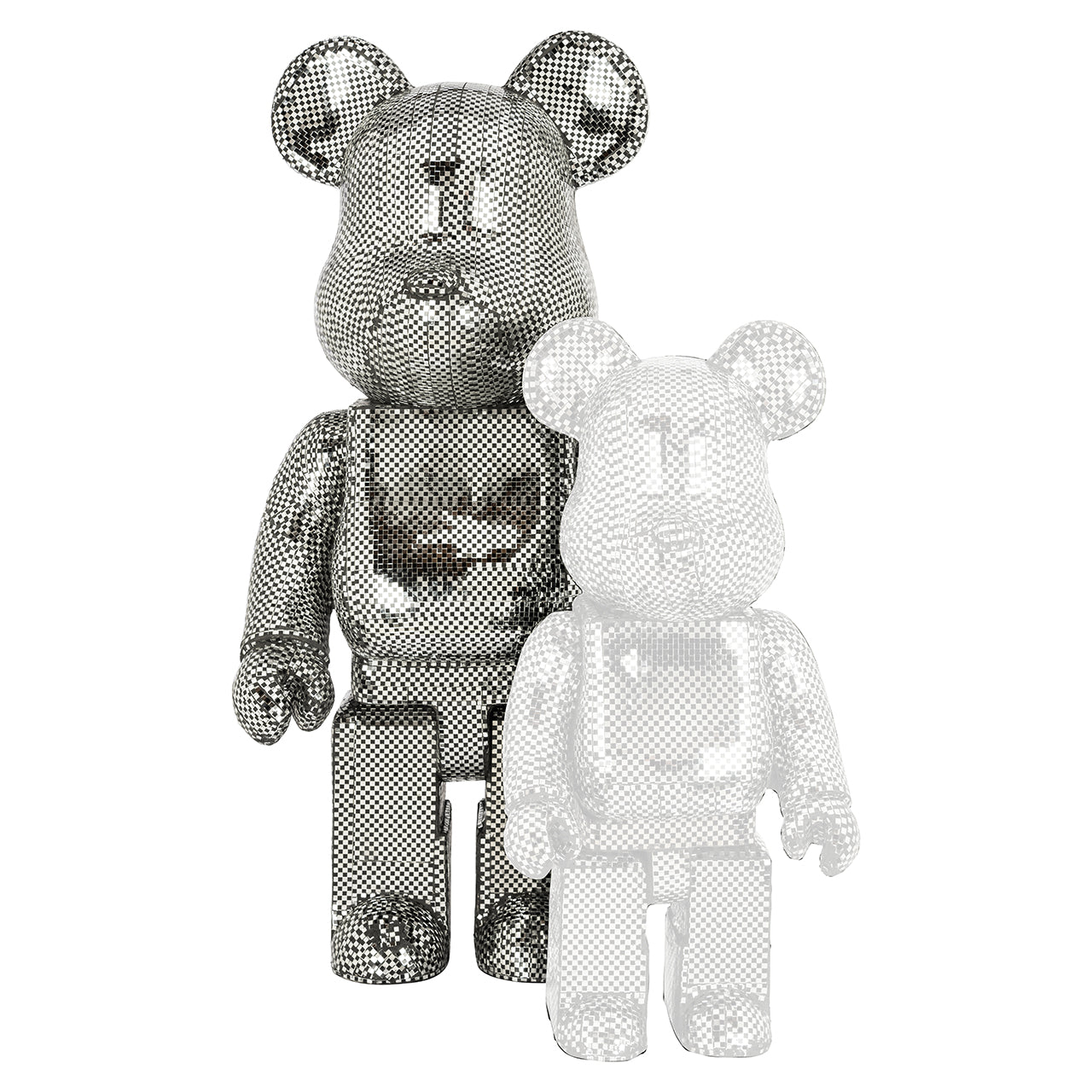 Decorative object Bear big (Black)