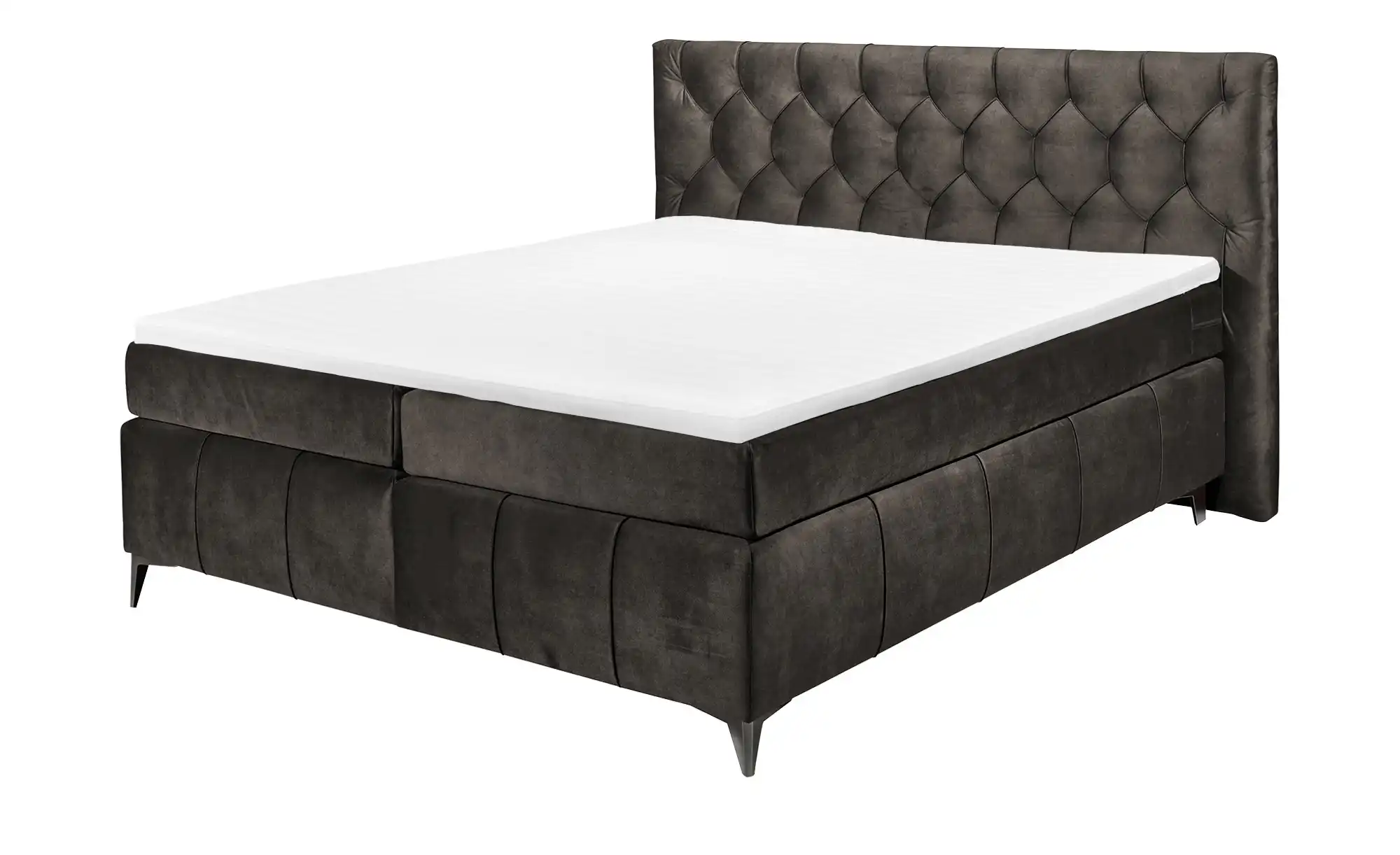 Boxspring Halston – Brown | Includes Base and Topper