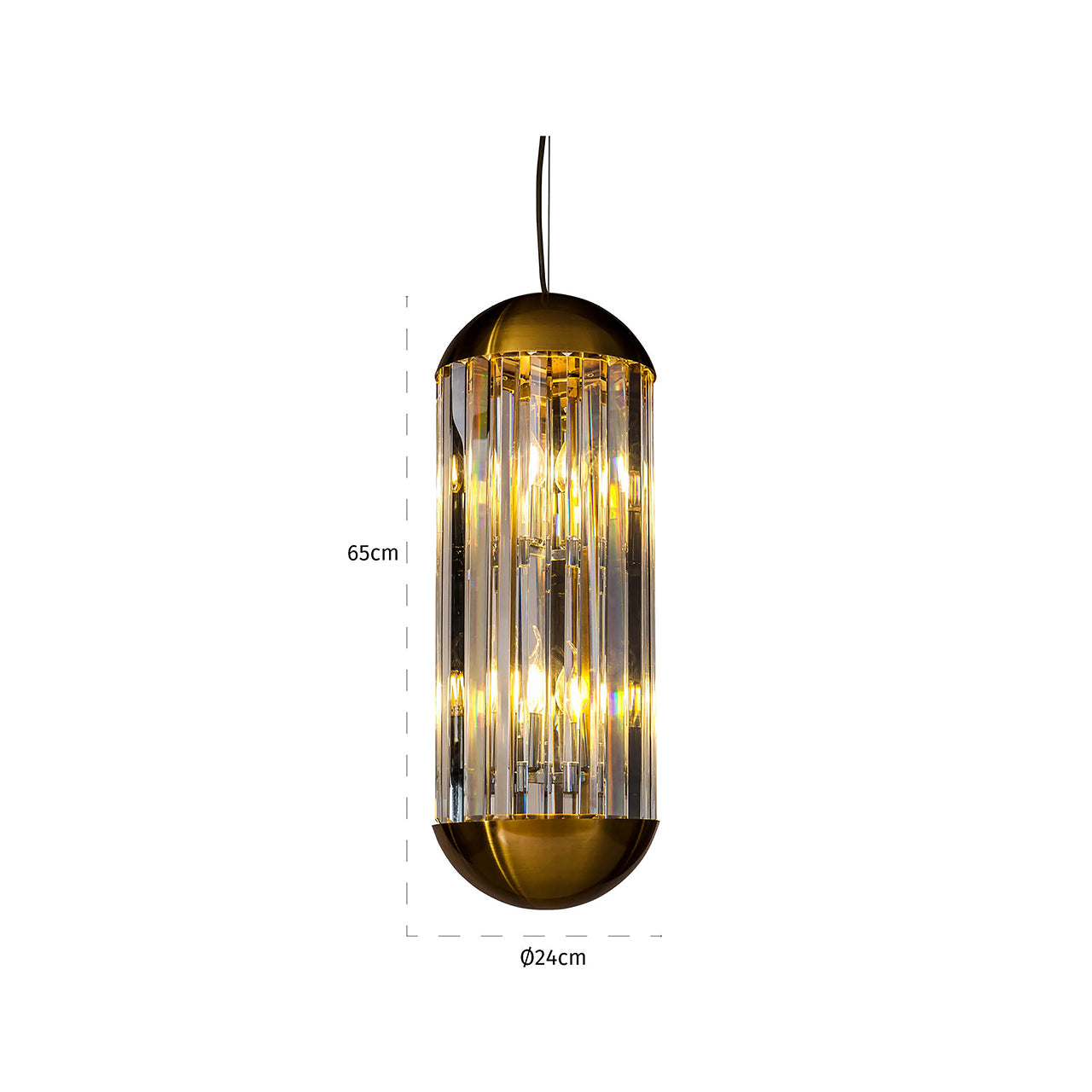 Chandelier Sila (Bronze)