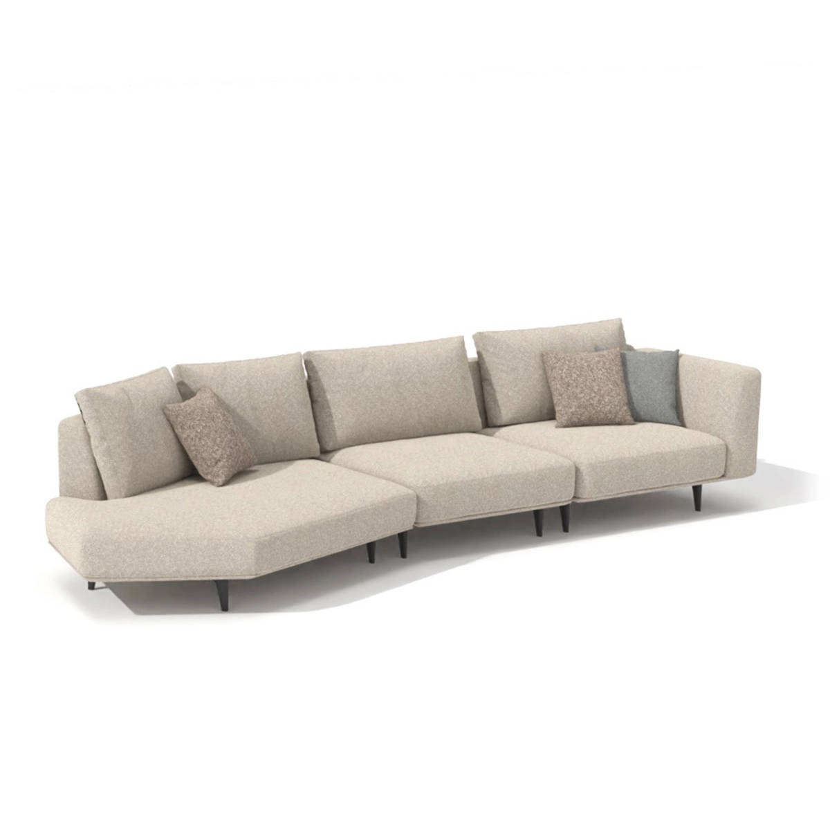Sofa Love Off-White 372cm