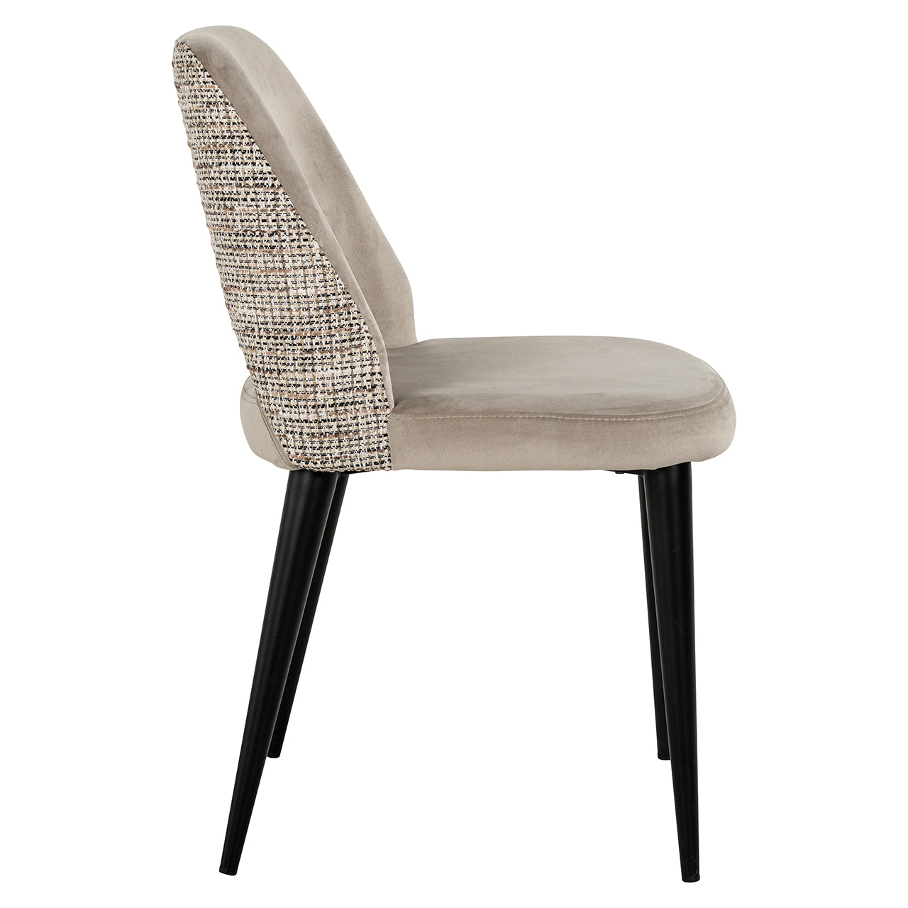 Chair Tabitha - trendy nature / quartz khaki fire retardant (Be Trendy 01 Nature)