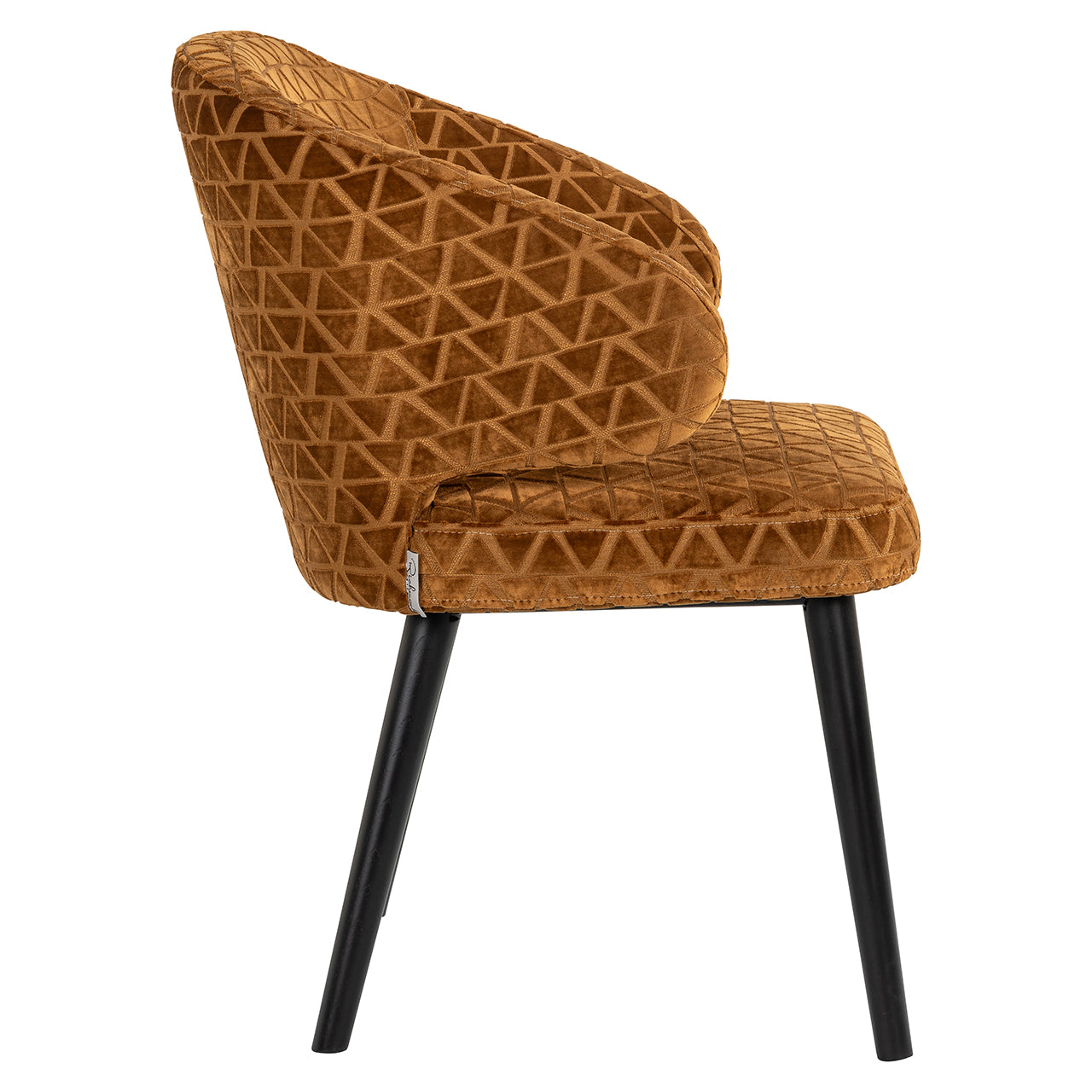 Chair Indigo - gold triangle (Triangle 2013 old gold)