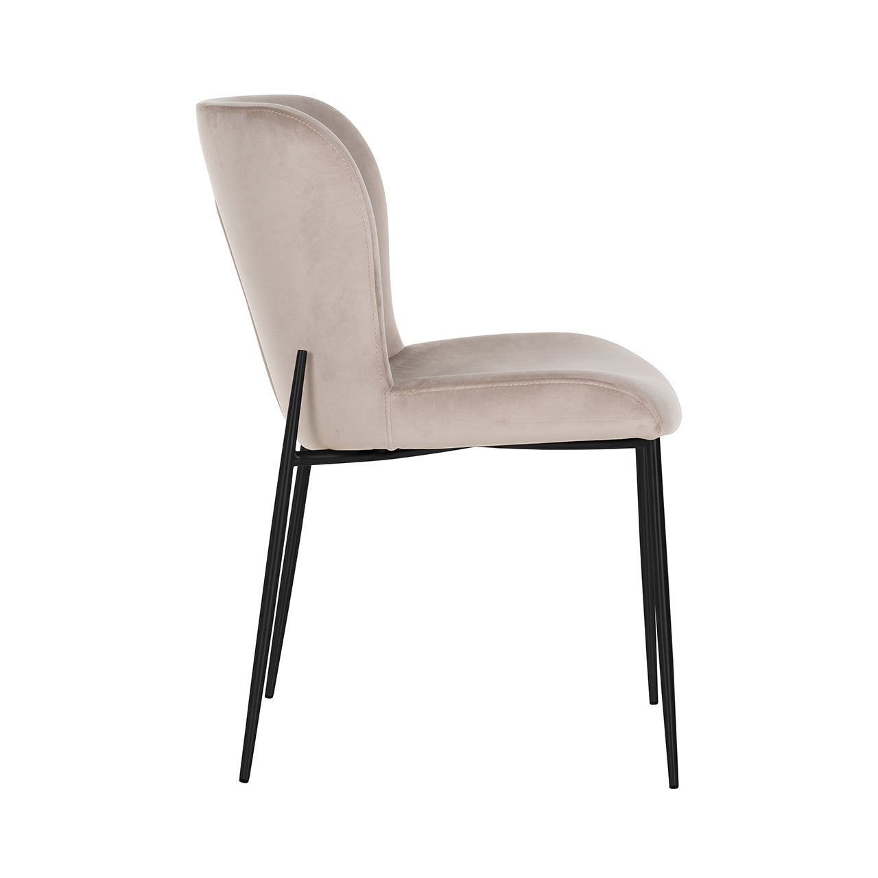 Chair Darby - khaki / black fire retardant (FR-Quartz 903 Khaki)