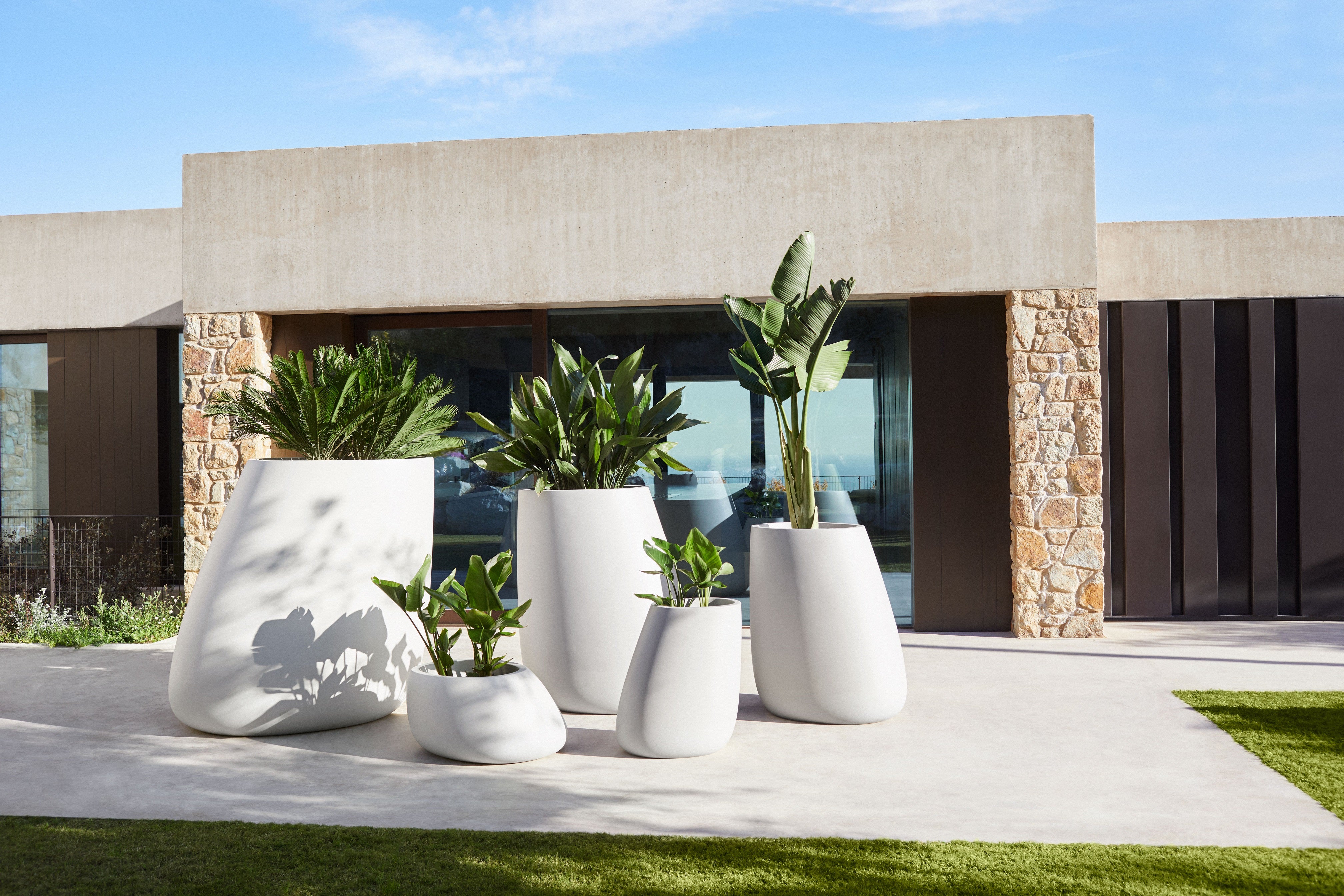 Stone Planter 80X65X40