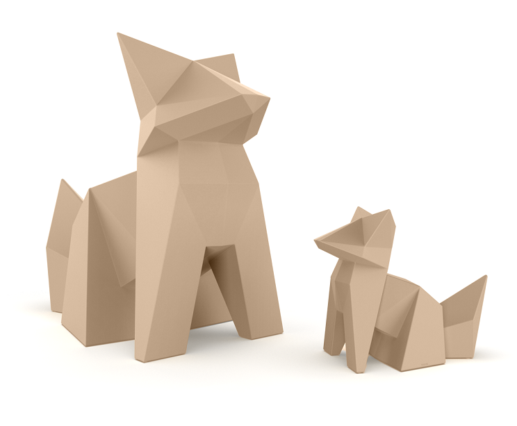 Origami Kitsune
