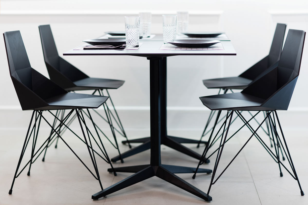 Faz - Chair - Steel Base