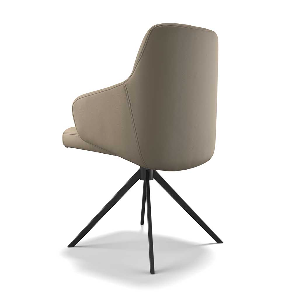 Chair Marilyn - Brown Leather