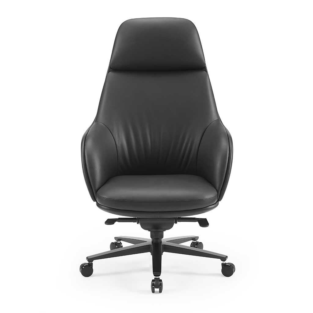 Kennedy Office Chair – Black Ergonomic Swivel Chair 73×118×52 cm